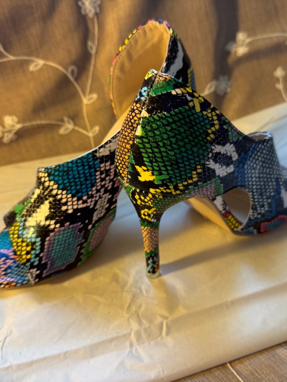 Multi Color Heels - Picture 3 of 5